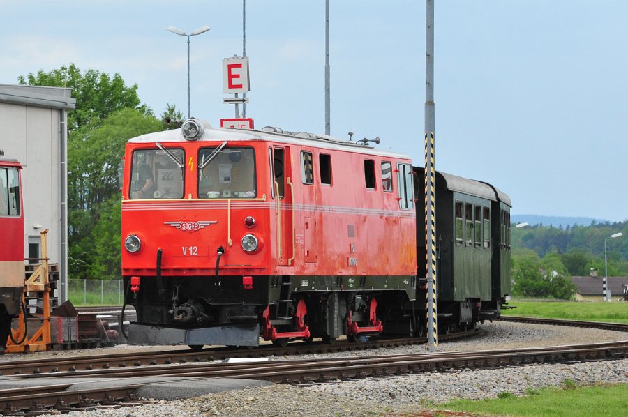 Bahnhofsfest Gmünd 60 Jahre Diesellok 2095 (8)